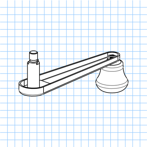 SM223 - Crank Handle Assembly