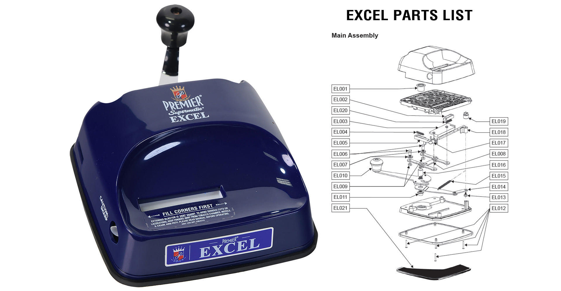 premier excel cigarette rolling machine parts Supermatic® Excel – RYO Service Center premier excel cigarette rolling machine parts Supermatic® Excel – RYO Service Center