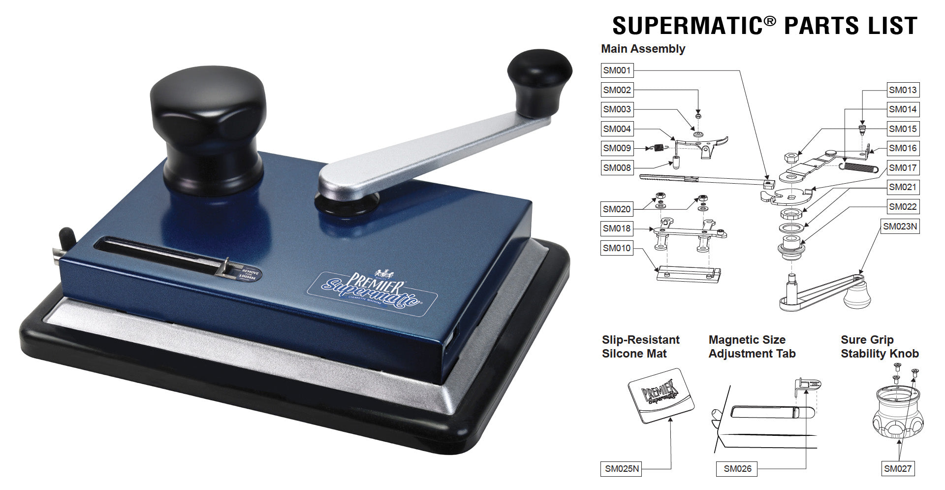 premier excel cigarette rolling machine parts Supermatic® – RYO Service Center premier excel cigarette rolling machine parts Supermatic® – RYO Service Center