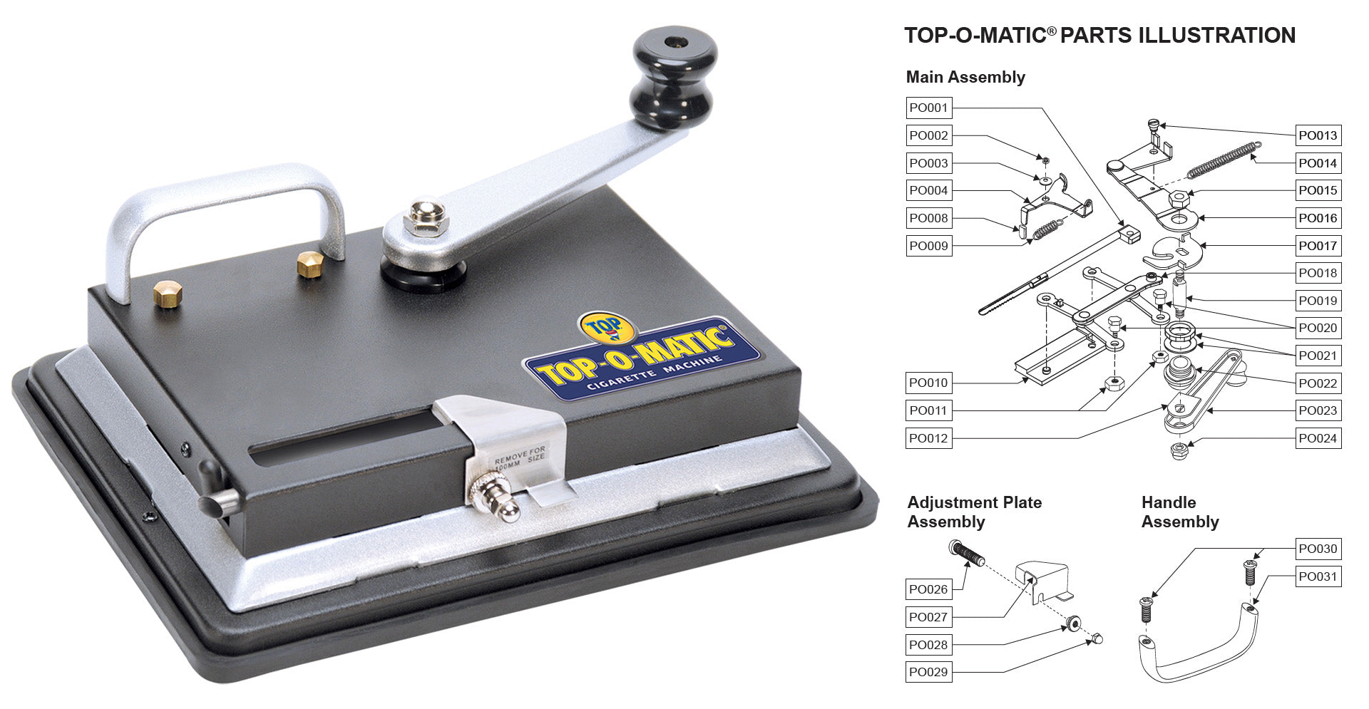 How the plate affects fill density and tube size