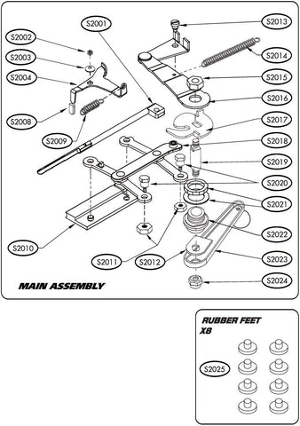 S2023 - Crank Handle Assembly